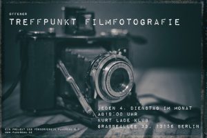 Offener Treffpunkt Filmfotografie - alles rund um die Fotografie mit Film @ Kurt-Lade-Klub